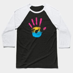 Pansexual Handprint Baseball T-Shirt